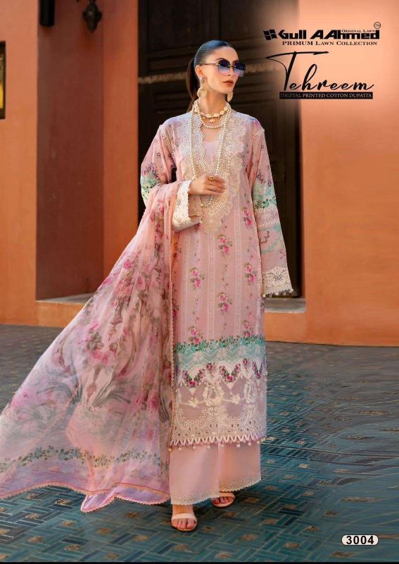 Gull Aahmed Tehreem Vol- 3 – Readymade Karachi Kurti Pant With Dupatta - Sanvari Fashion