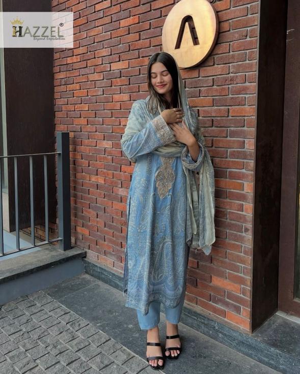Hazzel Maria B 0337 & 0371 catalog tawakkal pakistani suits wholesale - Sanvari Fashion