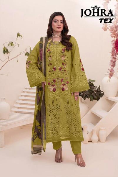 Johra Tex 179 F catalog fashid wholesale pakistani suit - Sanvari Fashion