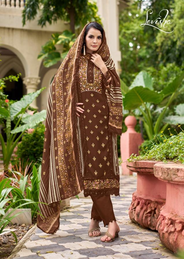 Levisha Bagh catalog wholesale dress material masjid in mumbai - Sanvari Fashion