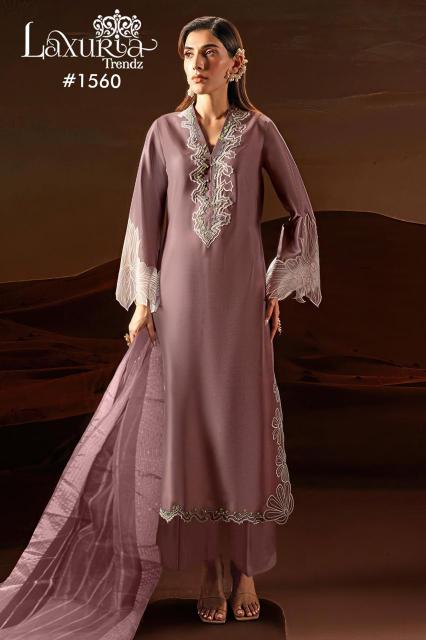 Luxuria Trendz 1560 catalog pakistani suits wholesalers in pakistan - Sanvari Fashion