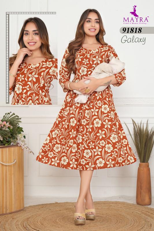 Mayra Galaxy catalog indian kurti wholesale in uk - Sanvari Fashion