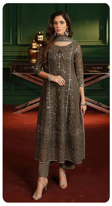 Sajida 1086 catalog pakistani suits wholesaler in delhi - Sanvari Fashion