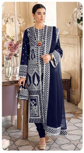 Sajida Afrana catalog pakistani suit surat wholesale - Sanvari Fashion