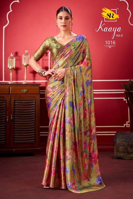 Sr Kaaya vol 2 catalog saree manufacturer in surat - Sanvari Fashion