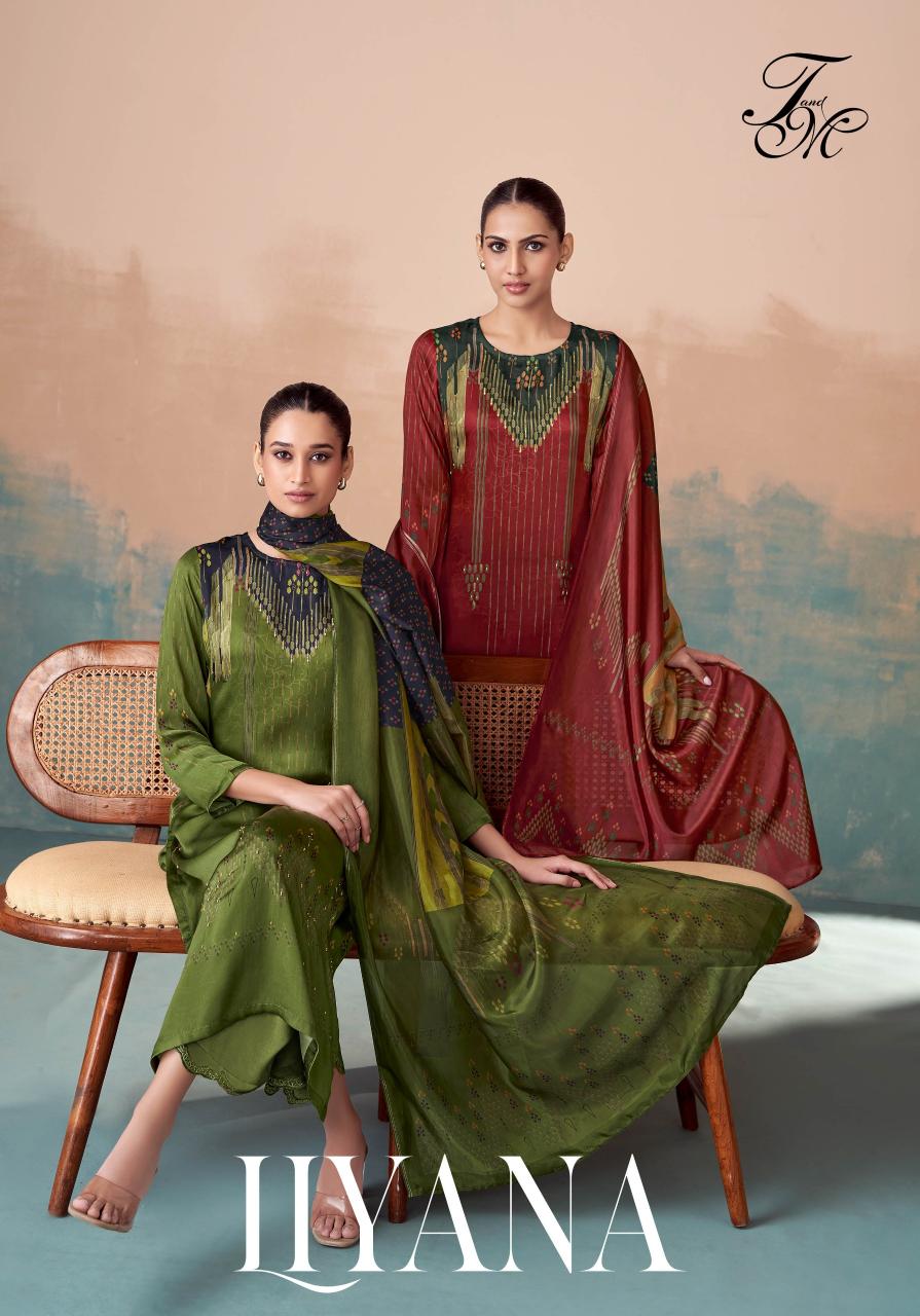 T&M Liyana catalog salwar kameez wholesalers - Sanvari Fashion