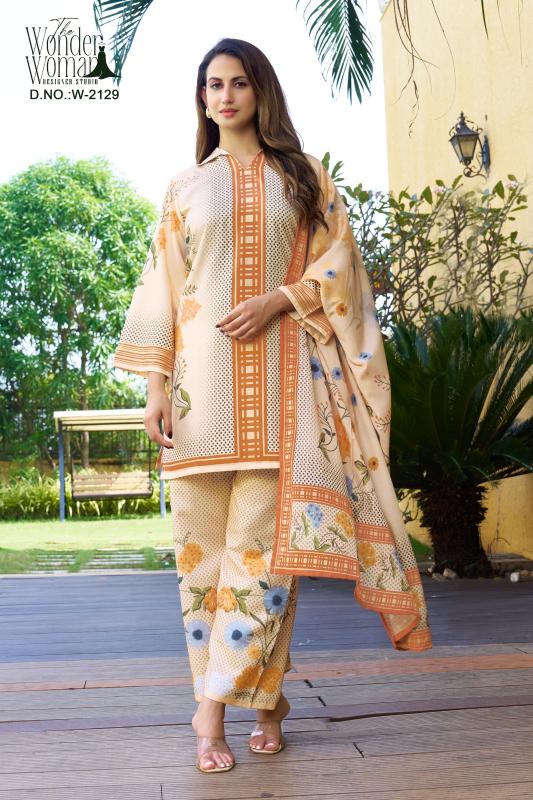 The Wonder Woman W 2129 catalog pakistani suits wholesaler - Sanvari Fashion