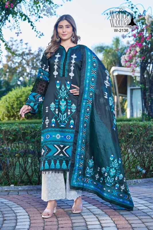 The Wonder Woman W 2136 catalog pakistani dress wholesale - Sanvari Fashion