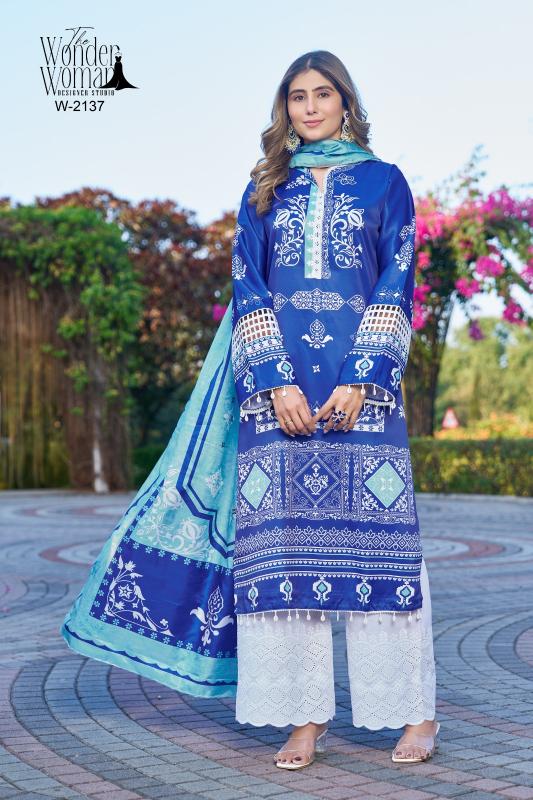 The Wonder Woman W 2137 catalog pakistani suits wholesaler in surat - Sanvari Fashion