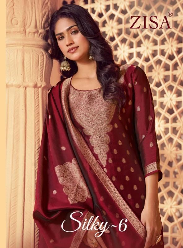 Zisa silky vol 6 catalog lowest price salwar suit - Sanvari Fashion