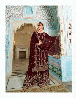 Zisa Simran catalog buy salwar kameez wholesale - Sanvari Fashion