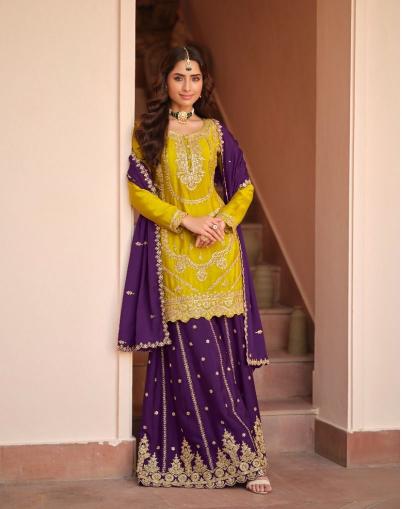 Aashirwad Richa catalog wholesale salwaar kameez materials - Sanvari Fashion