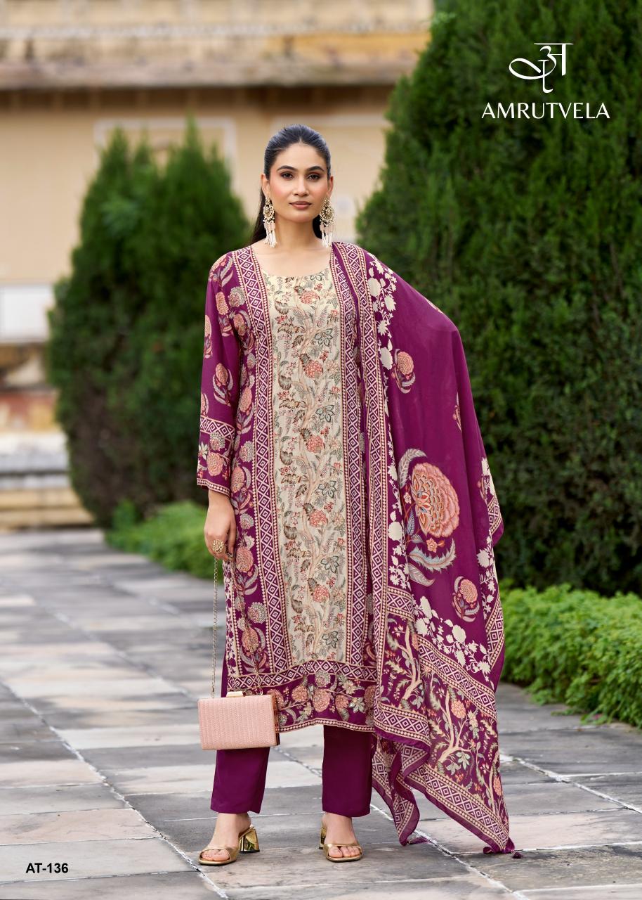 Amrutvela AT136 catalog pakistani suits at wholesale price in delhi - Sanvari Fashion