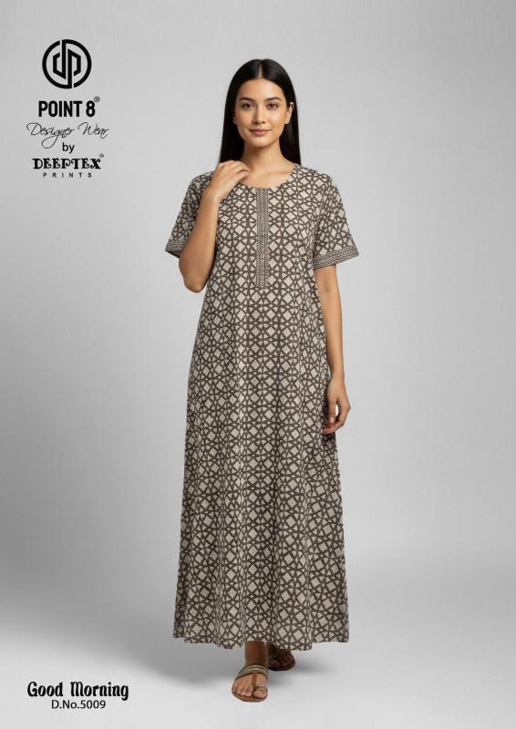 Deeptex Good Morning Vol-5 – Cotton Nighty - Wholesale Catalog - Sanvari Fashion