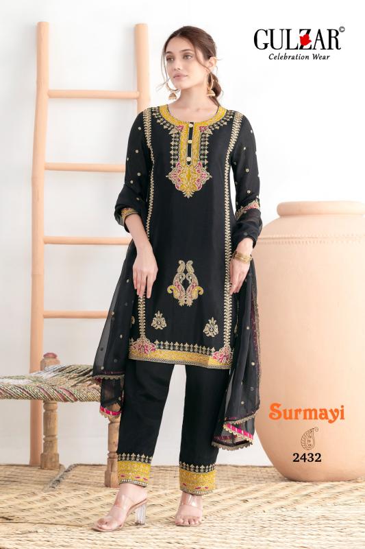 Gulzar Surmayi catalog wholesale readymade salwar kameez online - Sanvari Fashion