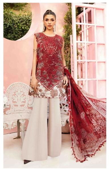 Hazzel Maria B 0370 catalog pakistani suits wholesalers in hyderabad - Sanvari Fashion