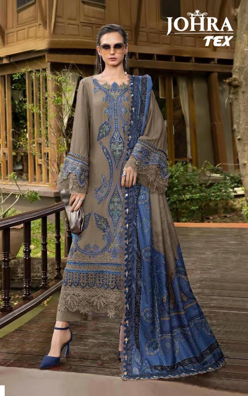 Johra Tex 190 catalog pakistani suits manufacturer in surat - Sanvari Fashion