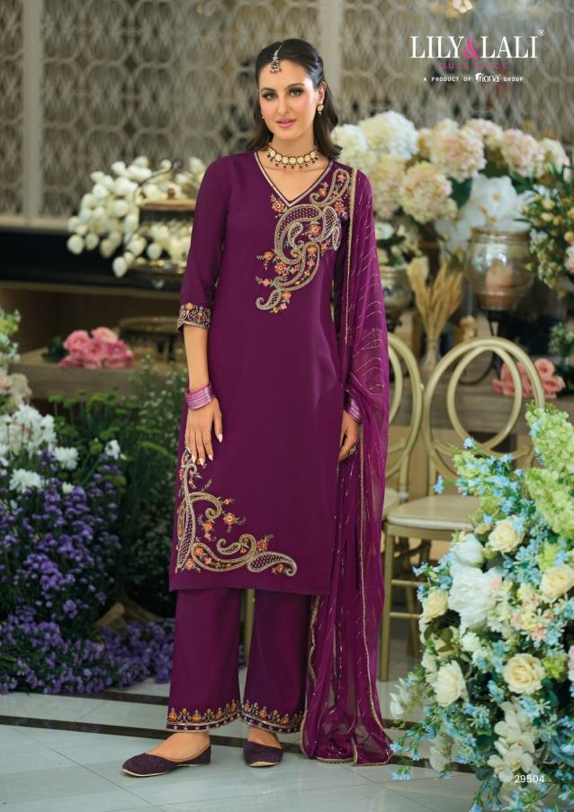 Lily & Lali Dedaar catalog branded kurtis wholesale market in mumbai - Sanvari Fashion