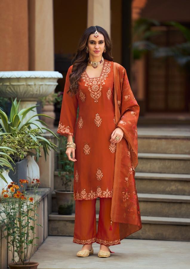 Lily & Lali Pahal catalog Embroidery kurtis wholesale - Sanvari Fashion