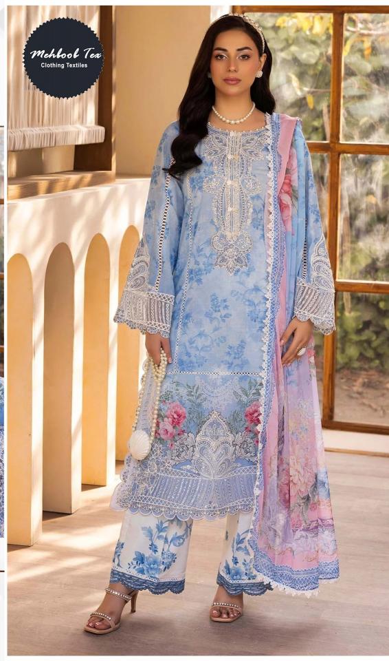 Mehboob Tex 1638 catalog original pakistani suits in surat - Sanvari Fashion