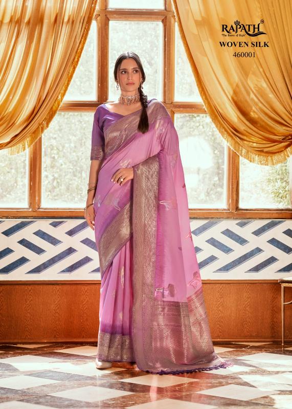 RajPath Rose Berry Silk catalog surat saree mill - Sanvari Fashion