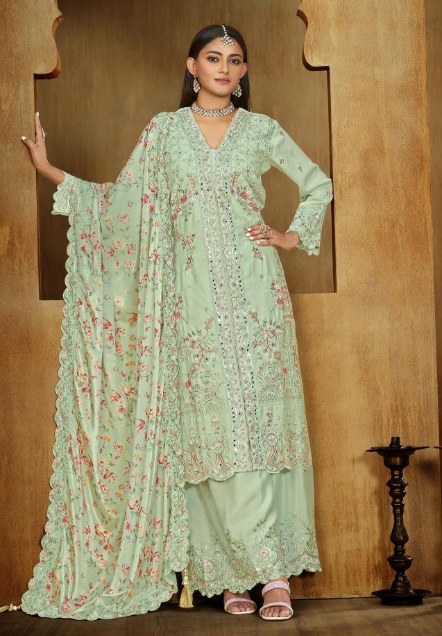 Rasalika Rangeela catalog salwar kameez material wholesale - Sanvari Fashion