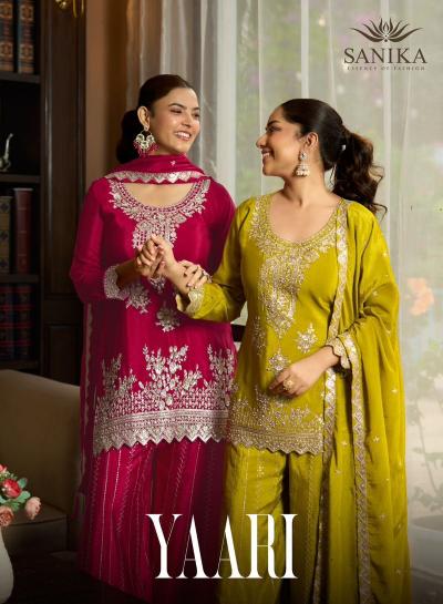 Sanika Yaari catalog salwar kameez wholesale market in mumbai - Sanvari Fashion