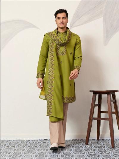 Shubhvastra Ethnic Drape catalog mens kurta wholesaler - Sanvari Fashion