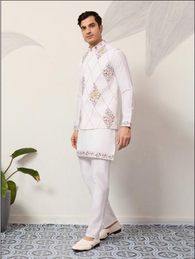 Shubhvastra Royal Rivaaj Koti catalog designer mens kurtis wholesale india - Sanvari Fashion