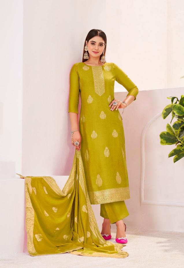 Tanishk Krisa catalog salwar kameez material wholesale - Sanvari Fashion