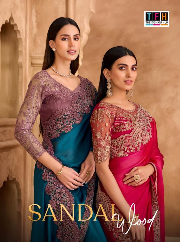 TFH Sandal Wood vol 16 catalog surat sarees in delhi - Sanvari Fashion