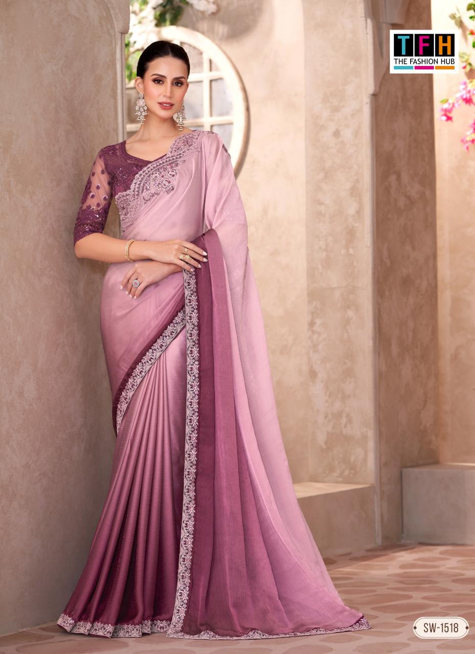 Tfh Sandalwood 15th Edition catalog all sarees soft surat - Sanvari Fashion