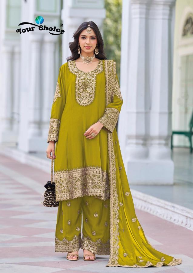 Your Choice Afgani Silver catalog designer salwar kameez - Sanvari Fashion