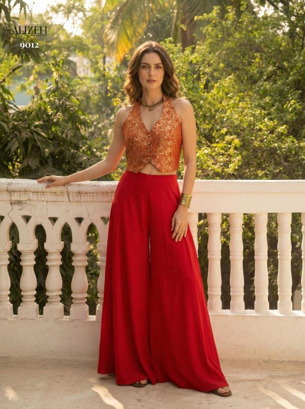 Alizeh 9010 To 9013 catalog Designer Party Wear Indo Western - Sanvari Fashion
