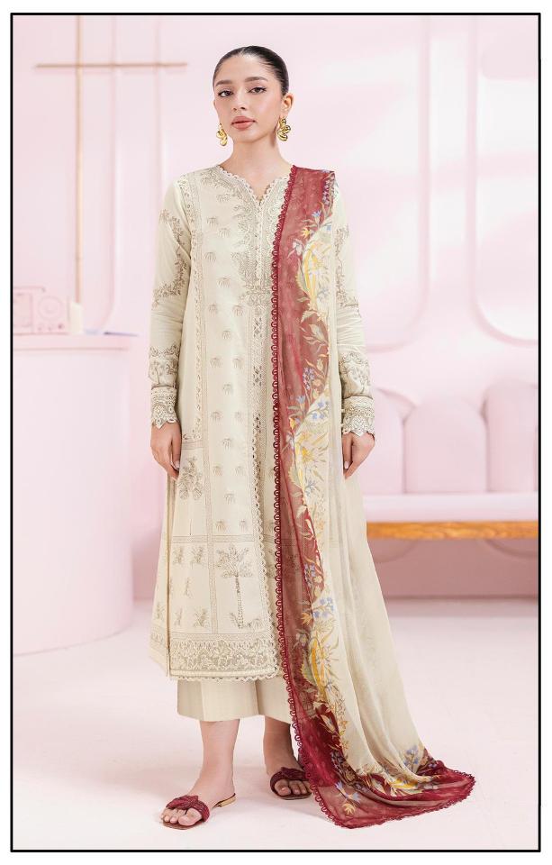 Alzohaib Az Aziza Vol 1 catalog Chiffon Dupatta pakistani suits wholesale in hyderabad - Sanvari Fashion