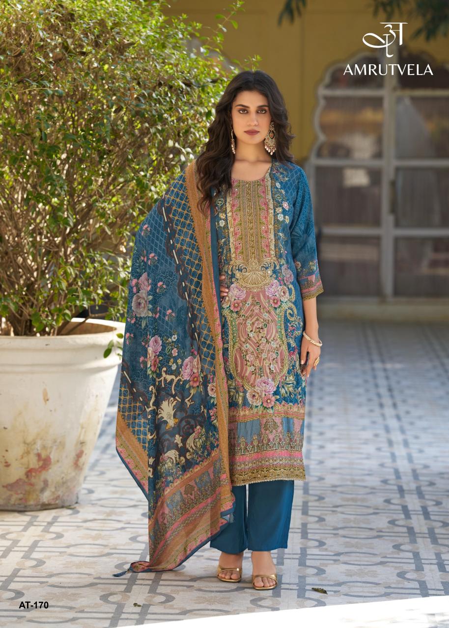 Amrutvela AT170 catalog pakistani suits wholesale dubai - Sanvari Fashion