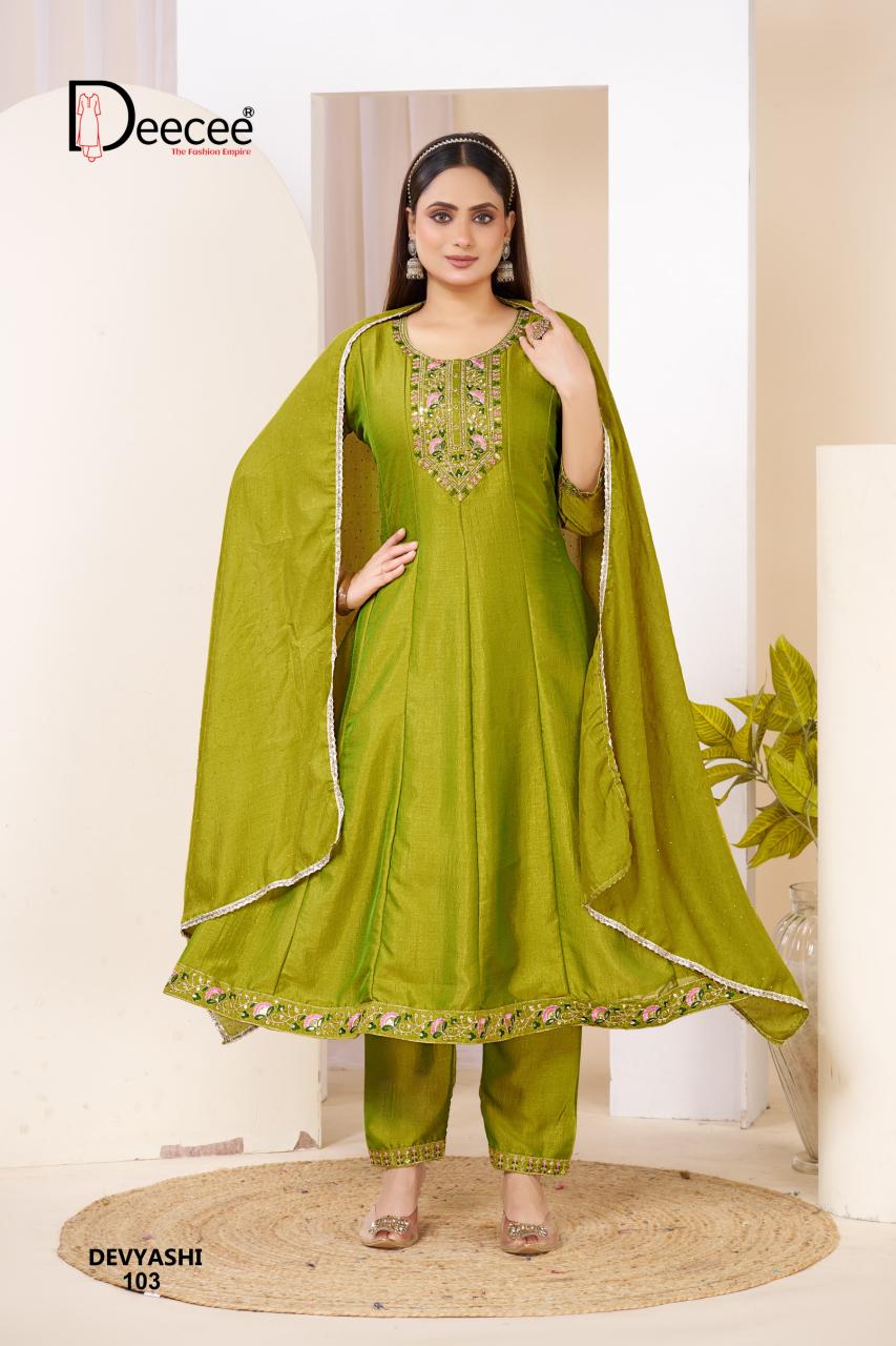 Deecee Devyashi catalog wholesale kurtis in karachi - Sanvari Fashion