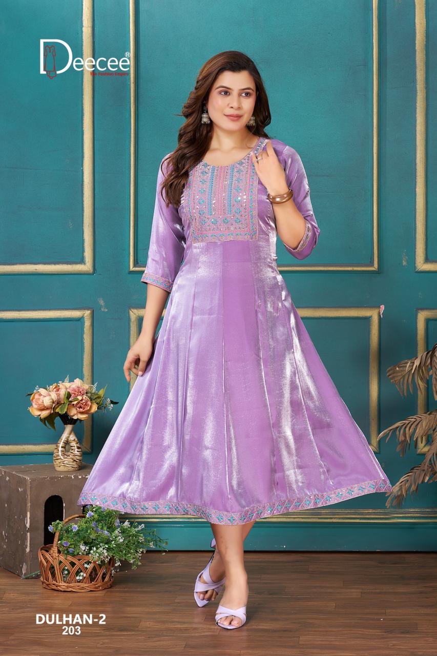 Deecee Dulhan vol 2 catalog branded w kurtis wholesale in pune - Sanvari Fashion