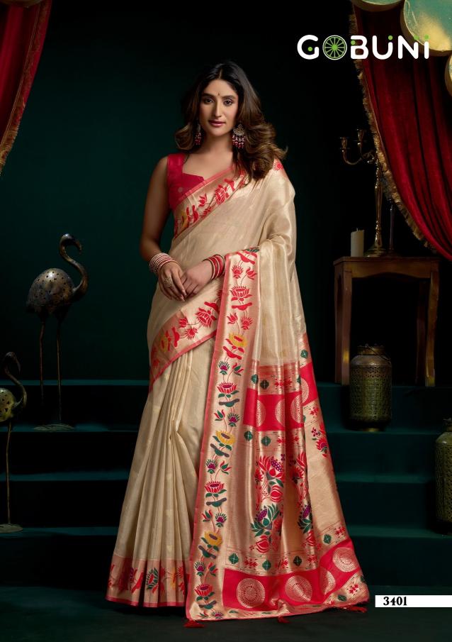 Gobuni Seerat catalog wholesale sarees with price - Sanvari Fashion