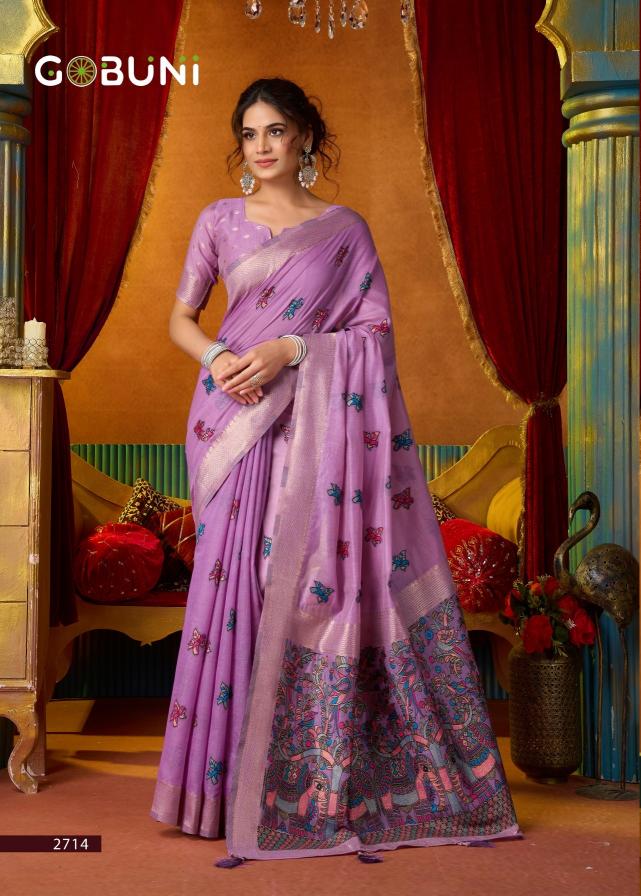 Gobuni Shruti vol 2 catalog saree wholesaler in mumbai - Sanvari Fashion