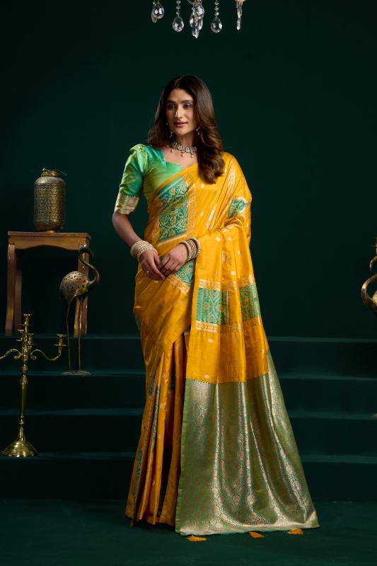 Gobuni Swara catalog wholesale silk sarees online - Sanvari Fashion