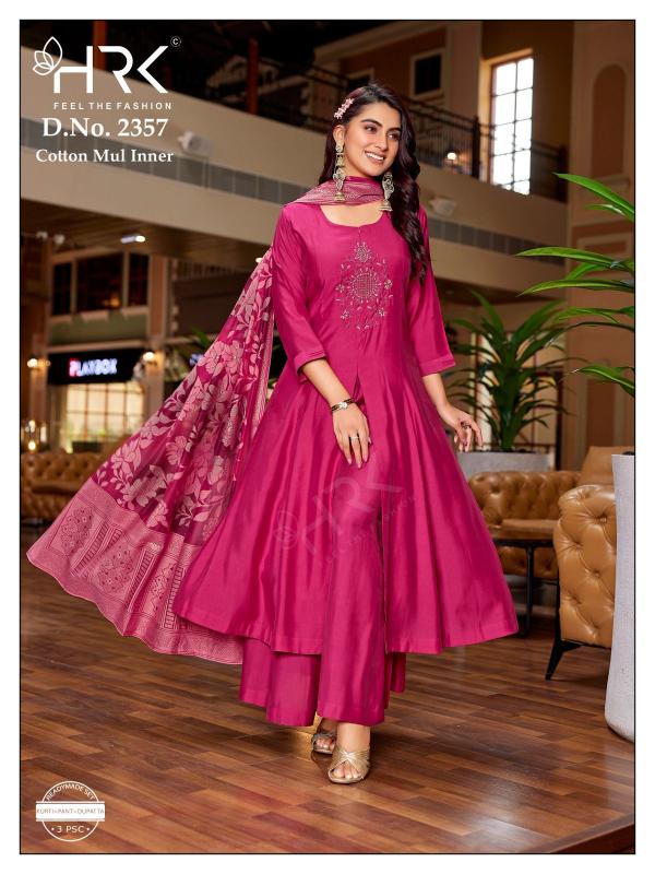 HRK 2357 catalog brand quality designer kurti wholesaler - Sanvari Fashion