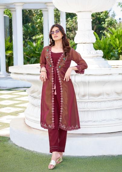 Lady Leela Floral catalog ahmedabad kurti wholesale market address - Sanvari Fashion