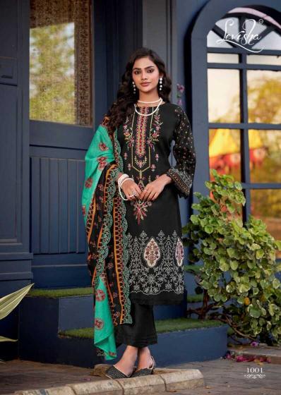 Levisha Alfaaz catalog surat tex dress material - Sanvari Fashion