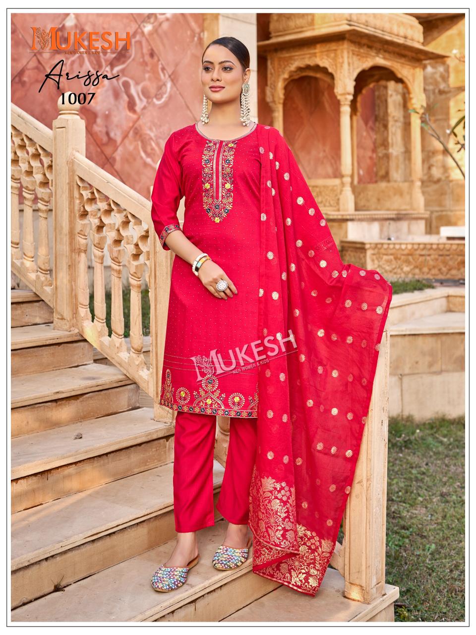 Mukesh Arissa catalog buy kurtis wholesale online india - Sanvari Fashion
