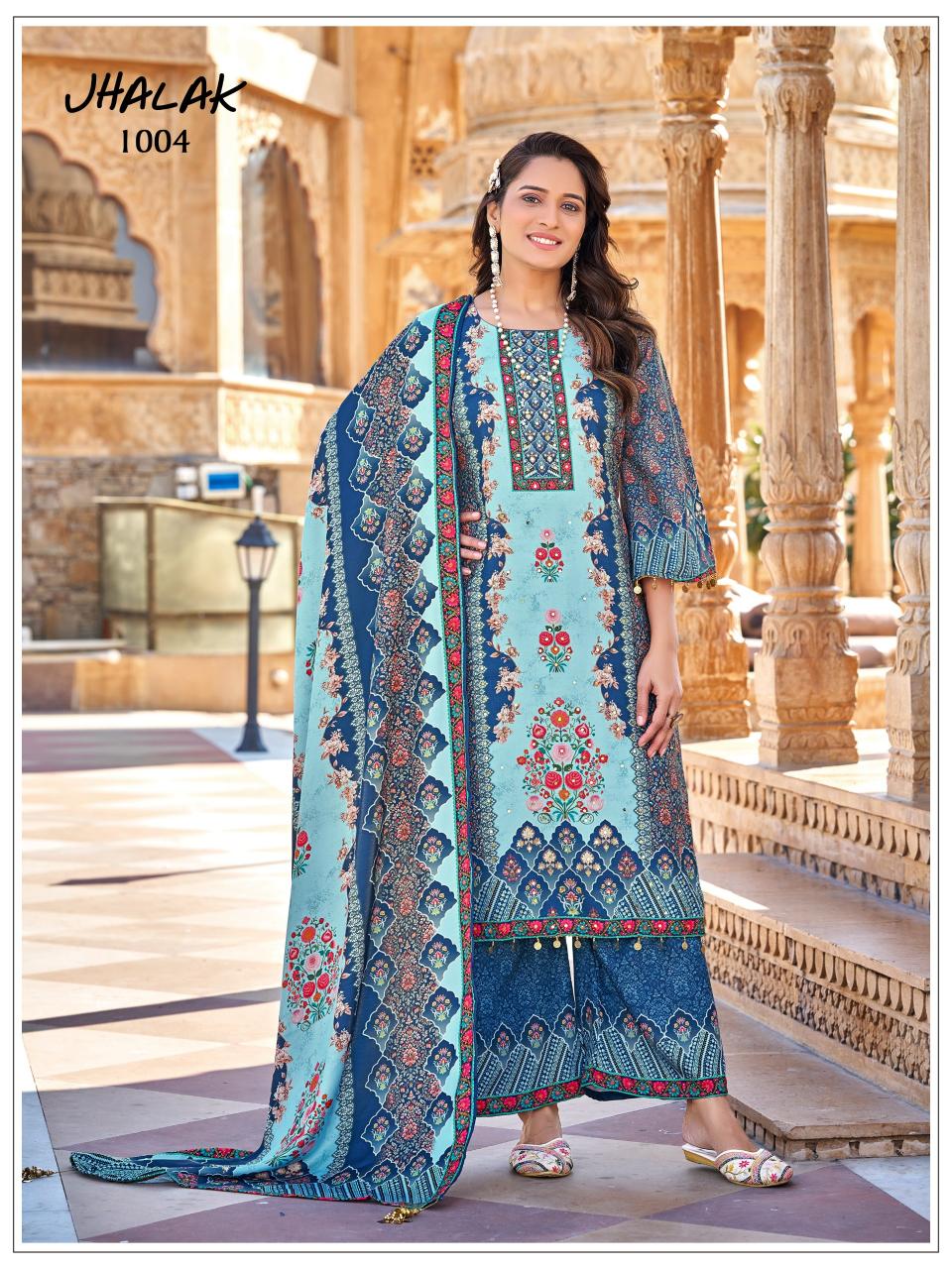 Mukesh Jhalak catalog pakistani kurtis wholesale - Sanvari Fashion