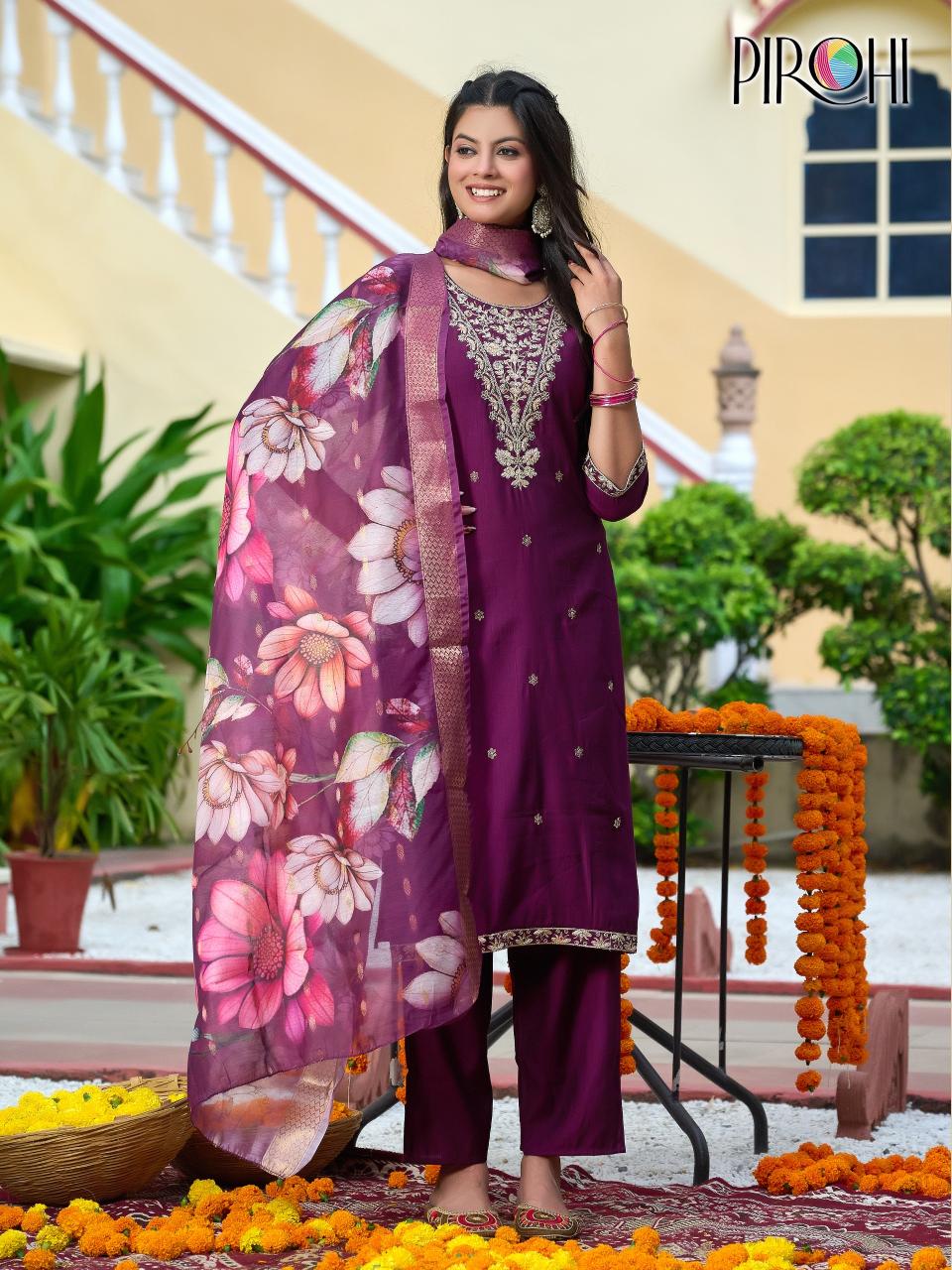 Pirohi Kritika catalog branded kurtis wholesale in delhi - Sanvari Fashion