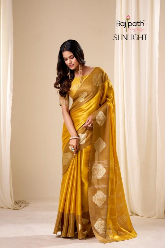 Rajpath Sunlight catalog wholesale saree in pj - Sanvari Fashion