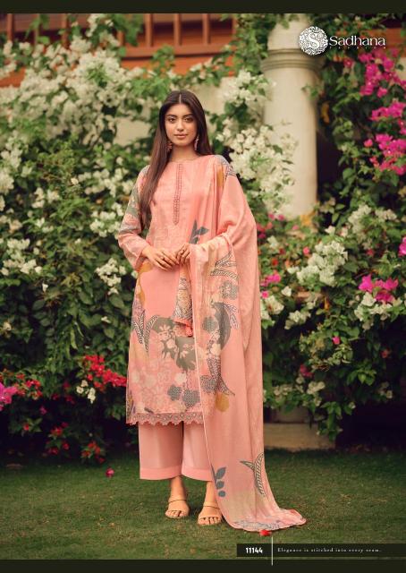 Sadhana Fashion Blerina catalog salwar kameez material wholesale in mumbai - Sanvari Fashion