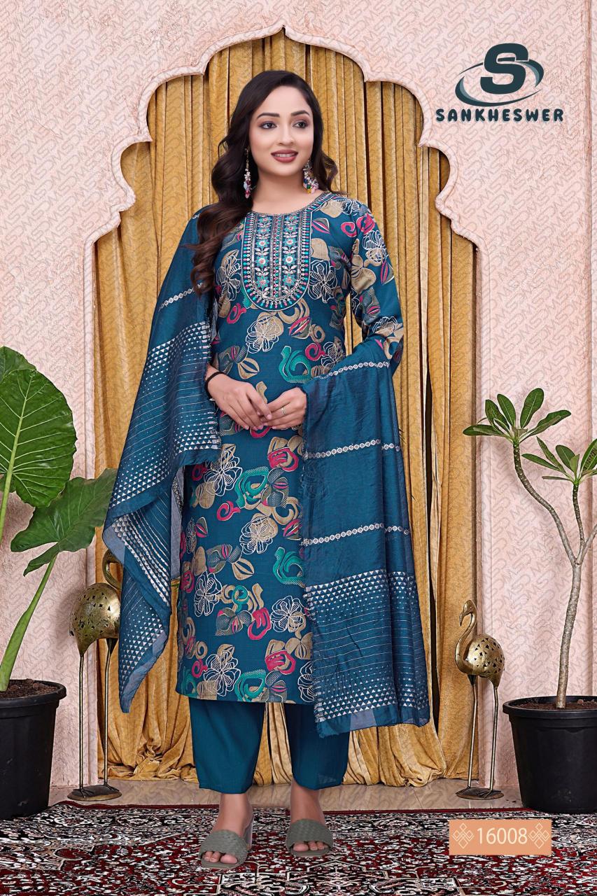Sankheswer Ankita Vol 1 catalog branded kurtis wholesale in chennai - Sanvari Fashion